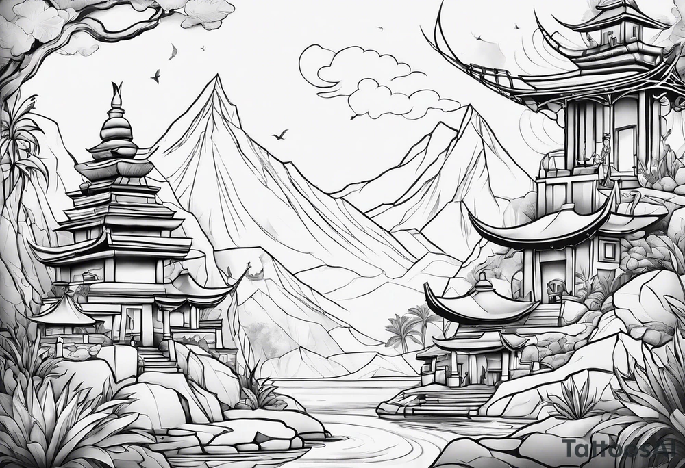 Imperors new groove tattoo idea