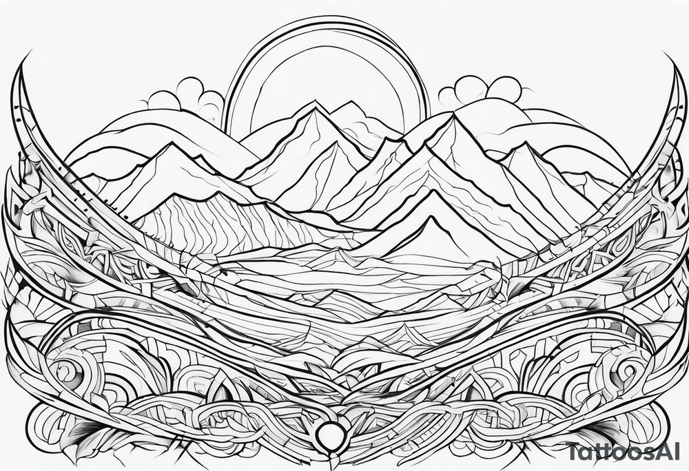 Tribal tattoo courage tattoo idea
