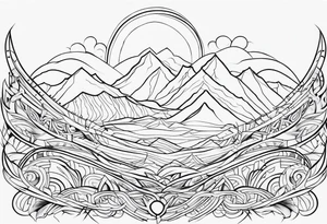 Tribal tattoo courage tattoo idea