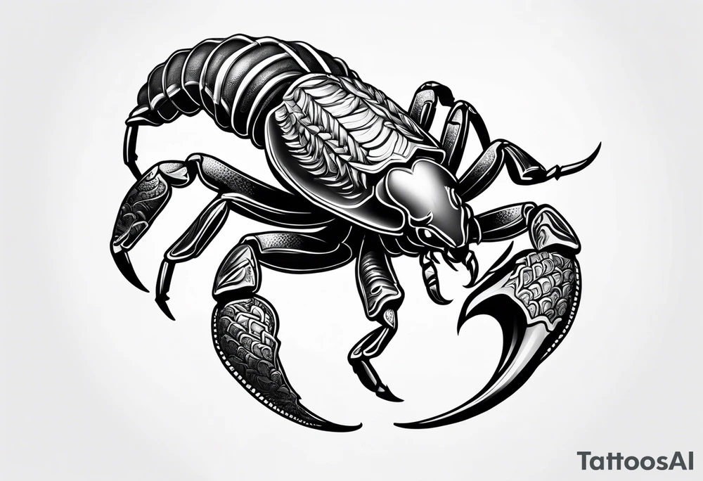 Scorpion tattoo idea