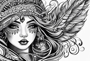 Koolie tattoo idea