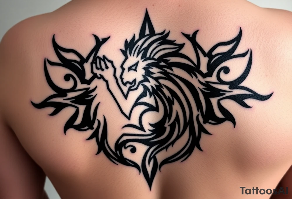 Leo zodiac sign meaning tattoo idea