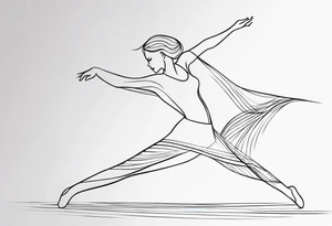 dance tattoo idea