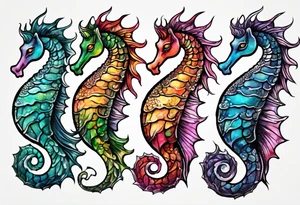 seahorse tattoo idea