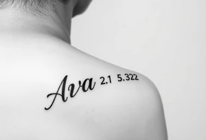 powerful unique tattoo for a father.  Half sleeve.  Elbow to wrist.  With 2 daughters name Ava 12.31.15 and Lila 5.17.22 tattoo idea