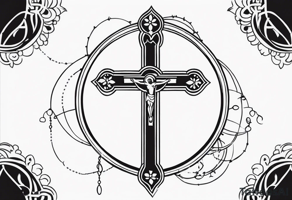 Rosary tattoo idea