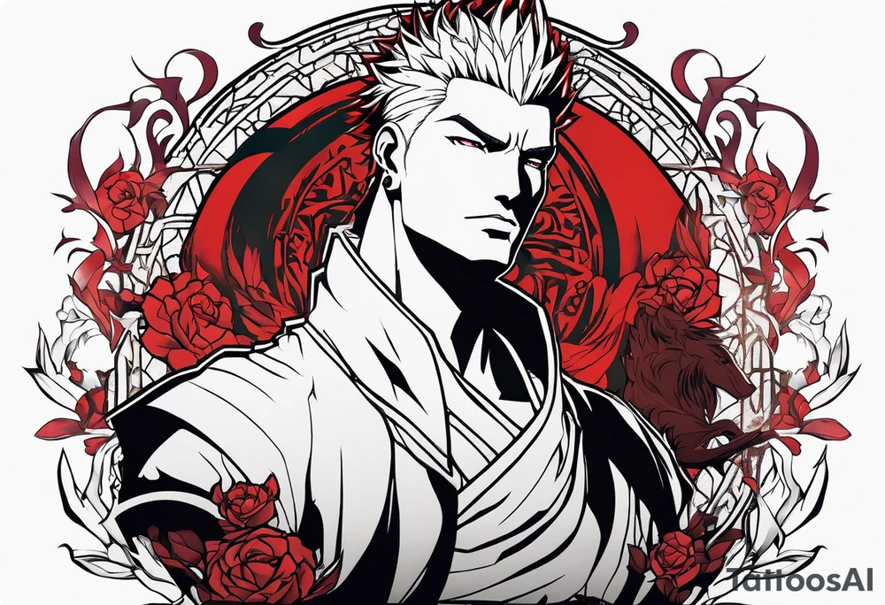 Gilgamesh from fate stay zero tattoo idea