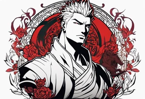 Gilgamesh from fate stay zero tattoo idea