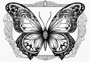 Butterfly tattoo idea