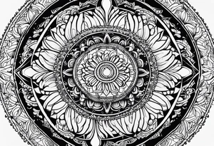 Mandala tattoo idea
