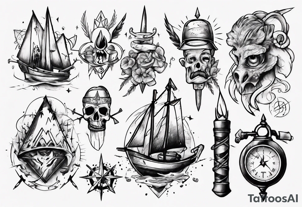 adventure tattoo idea
