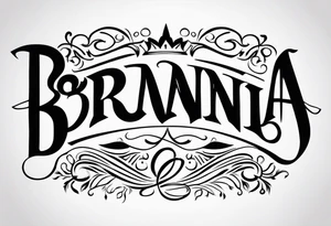 Brianna tattoo idea