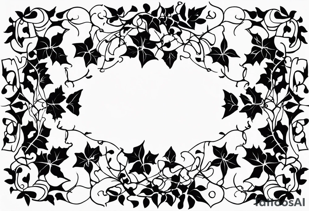 ivy, ants tattoo idea