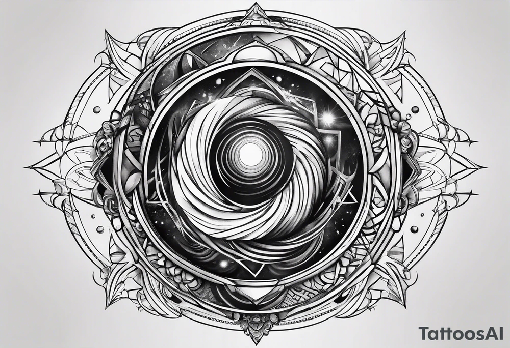 Wormhole tattoo idea