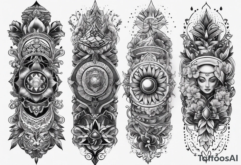 spine tattoo tattoo idea