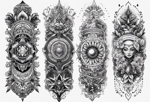 spine tattoo tattoo idea
