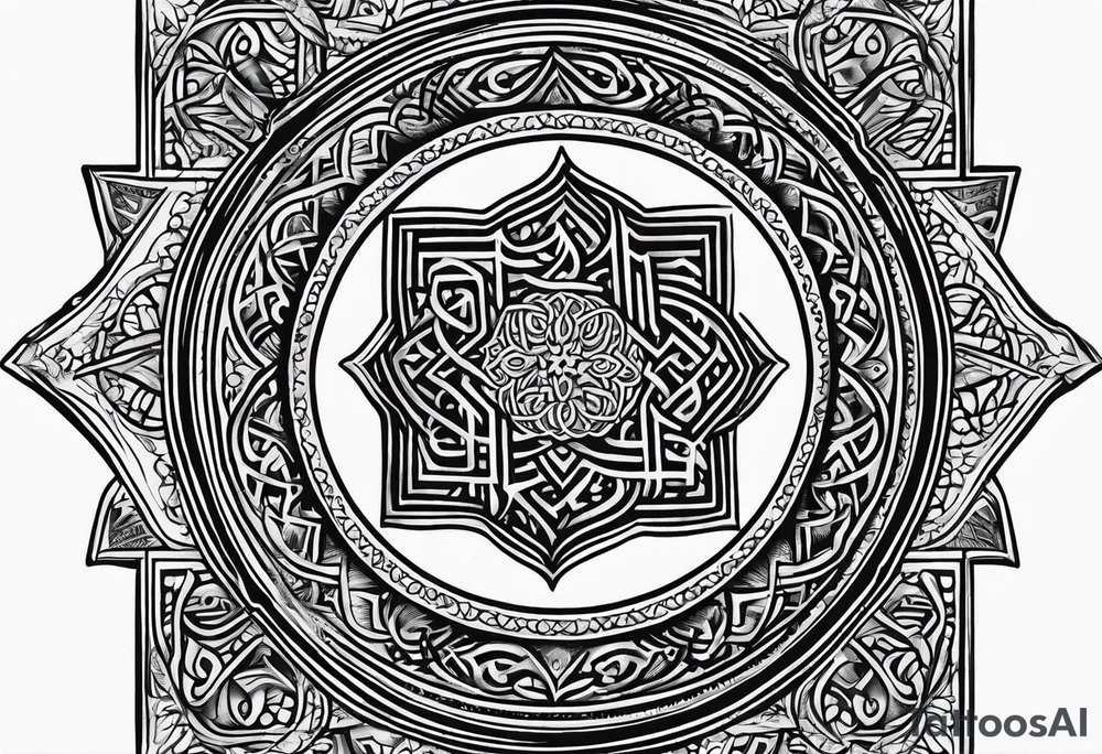 Quran book tattoo tattoo idea