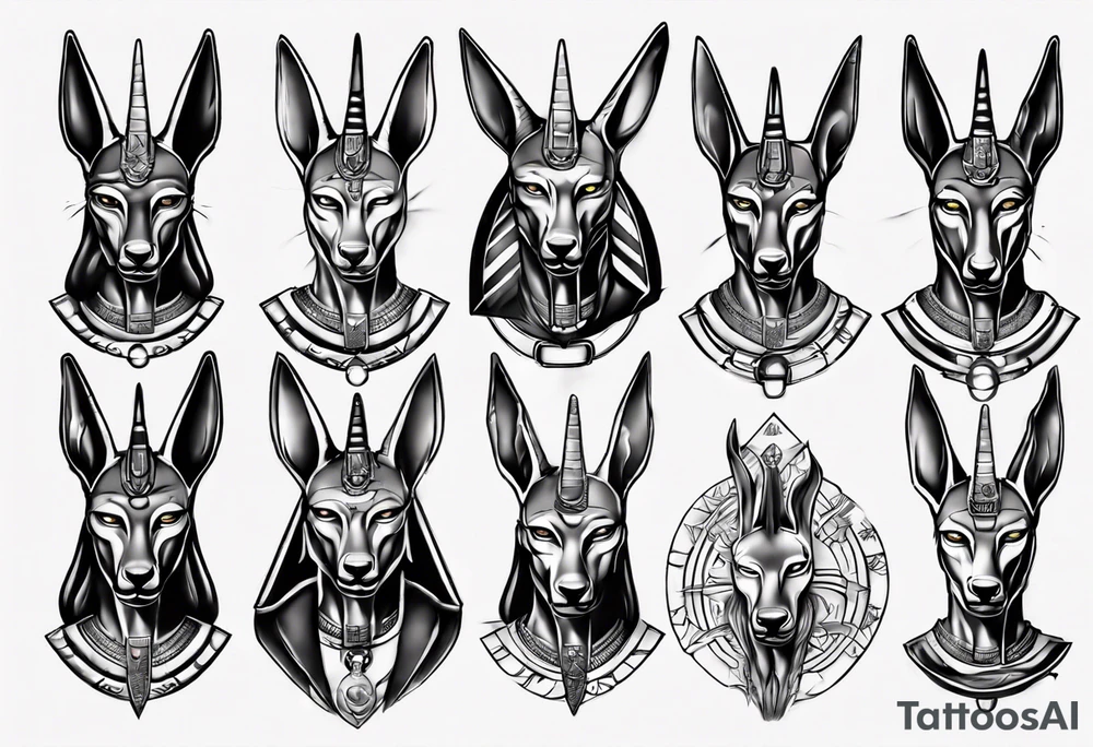 anubis tattoo idea