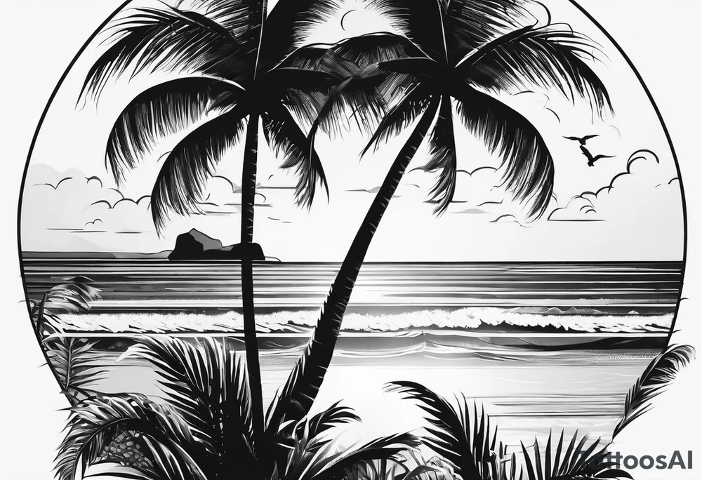 Palm Tree
Beach
man Shadow tattoo idea