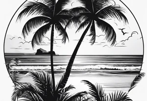 Palm Tree
Beach
man Shadow tattoo idea