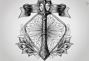 a spade tattoo idea