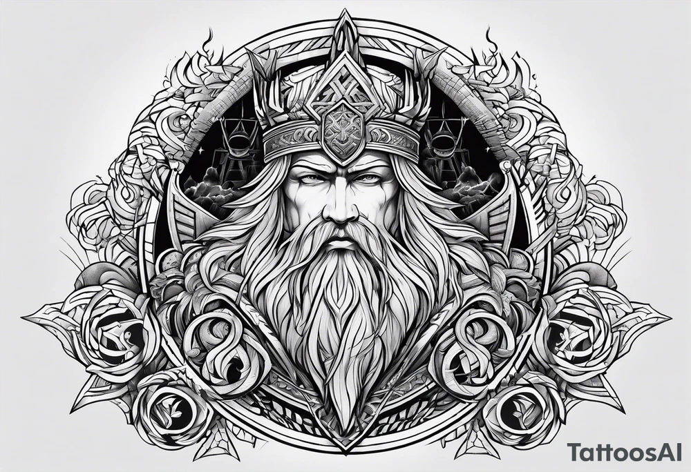 Valhalla tattoo idea