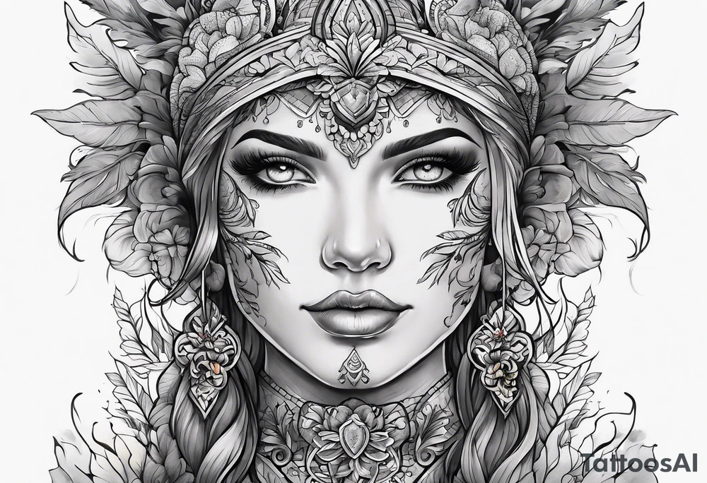 Mental health journey tattoo idea