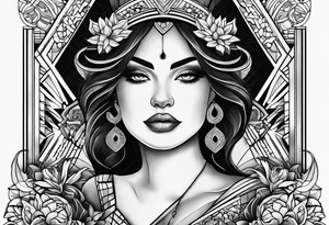 Salud dinero amor tattoo idea