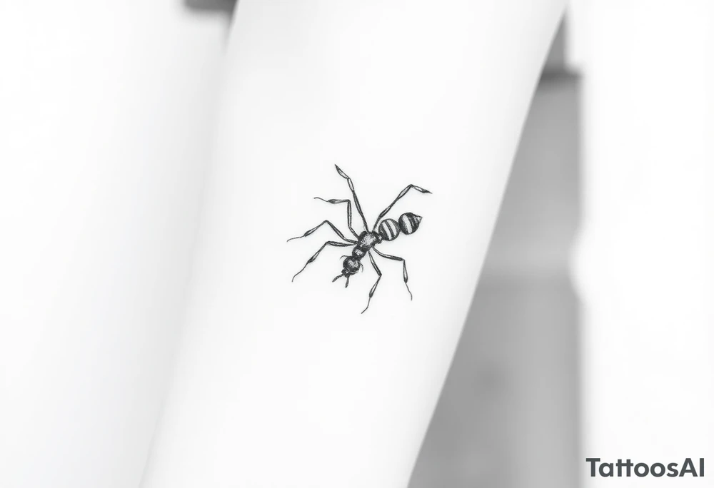 ant tattoo idea