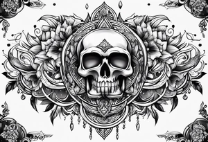 Video game abstract tattoo idea