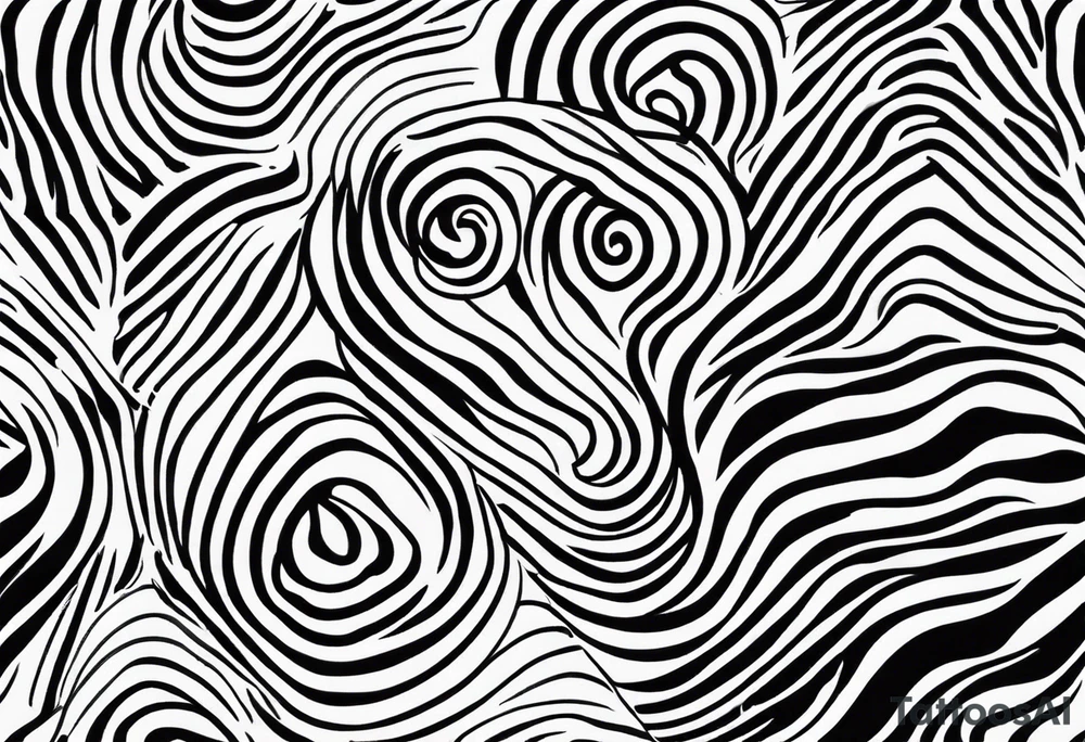 Animal Print PATTERN tattoo idea