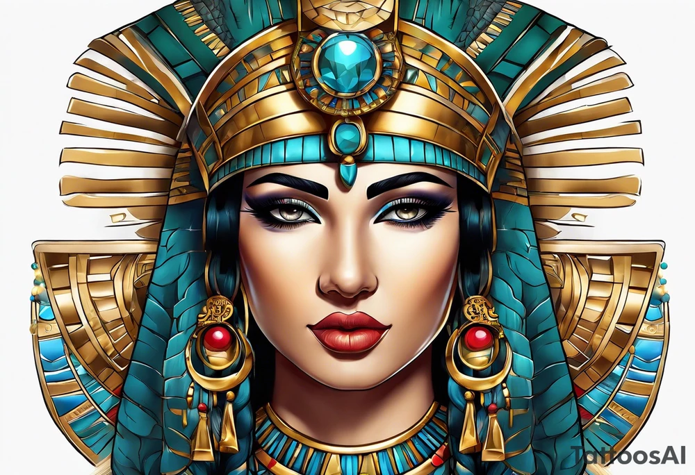 cleopatra tattoo idea