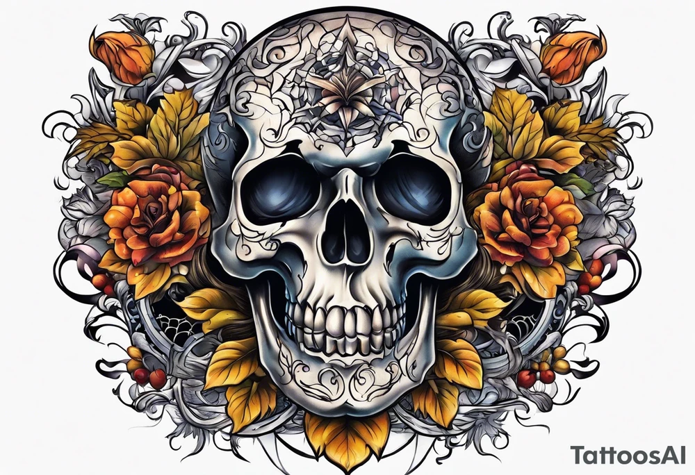 Halloween tattoo tattoo idea