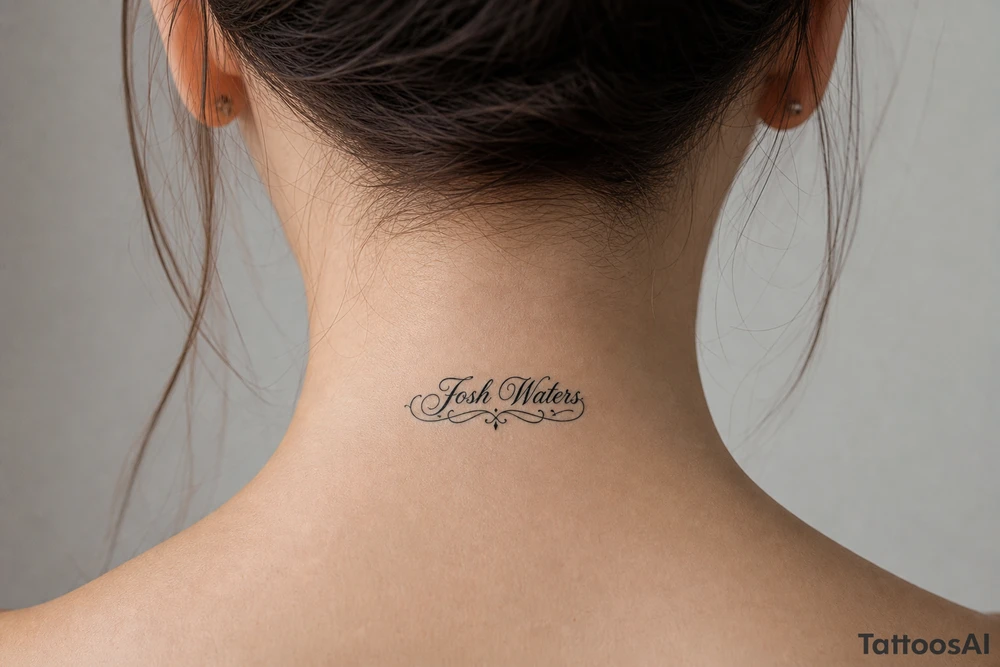Josh Waters tattoo idea