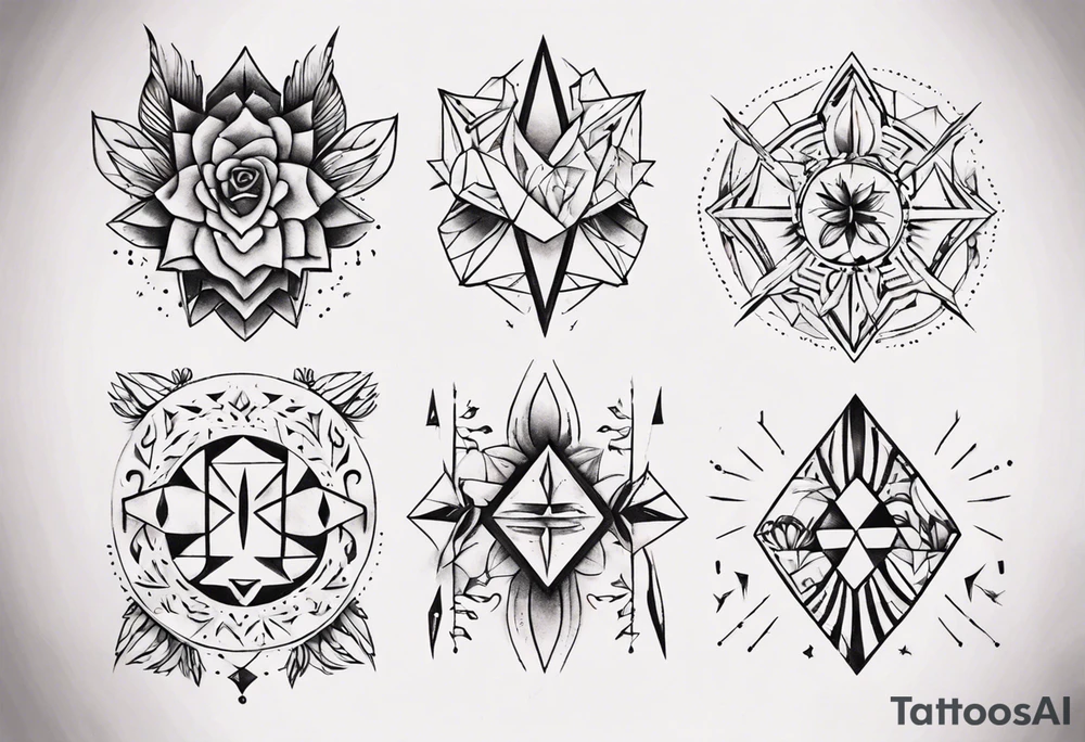 Sister tattoos for three tattoo idea