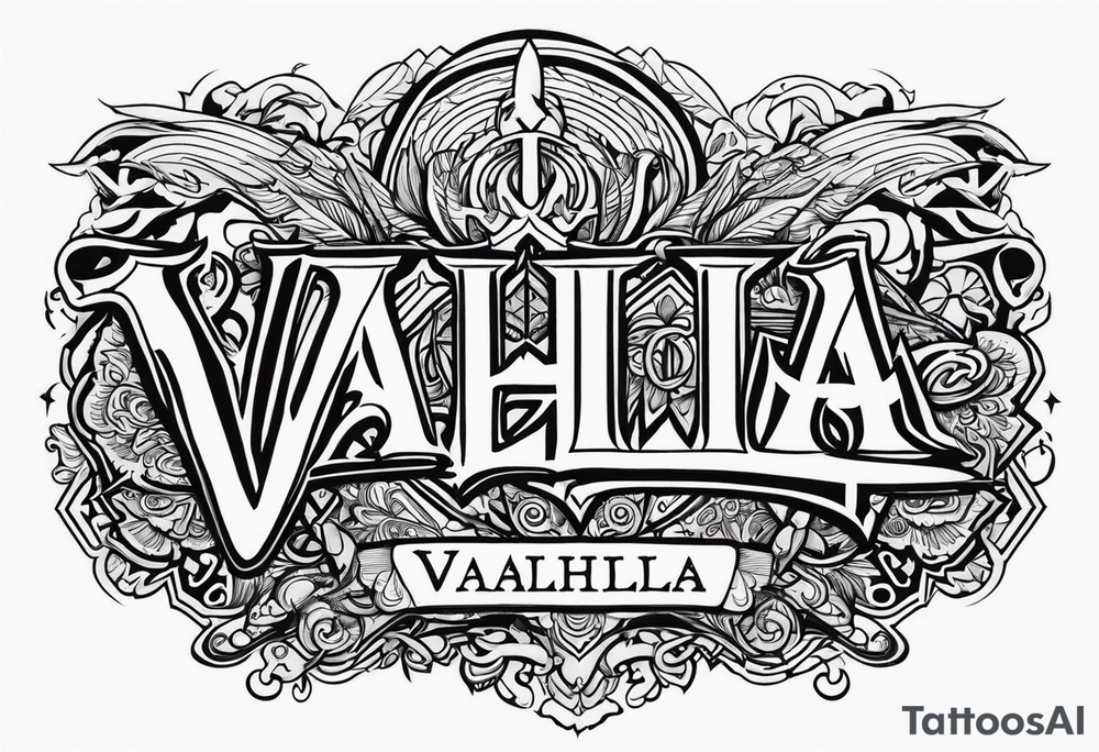 Valhalla tattoo idea