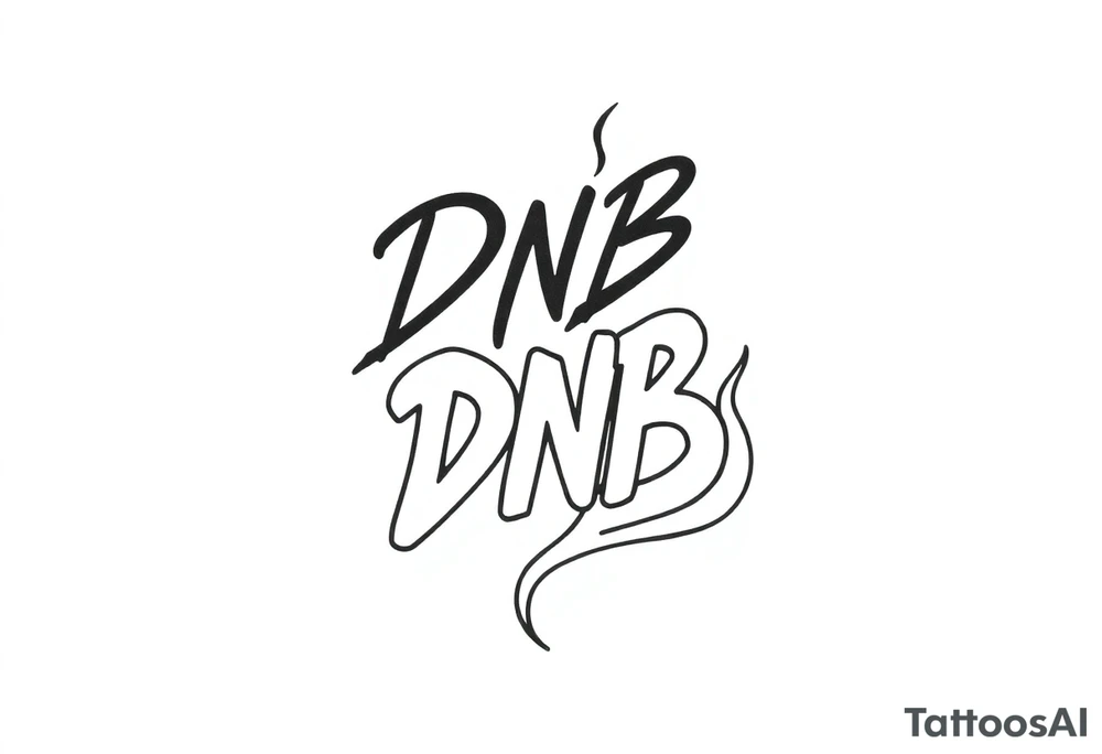 DnB, DnB tattoo idea