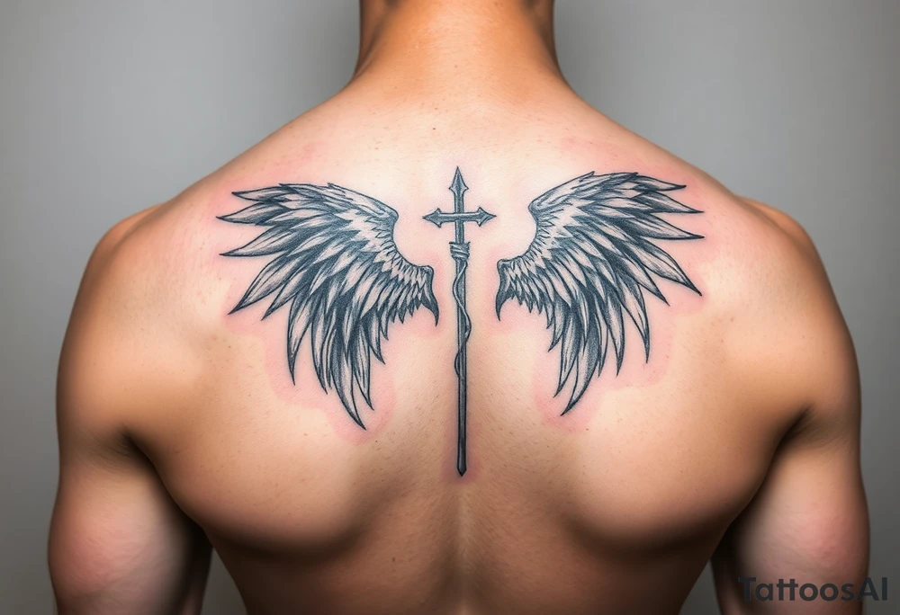 “A tattoo design that represents freedom, distrust in people, loyalty, and the inner conflict of the self.” tattoo idea