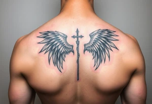 “A tattoo design that represents freedom, distrust in people, loyalty, and the inner conflict of the self.” tattoo idea