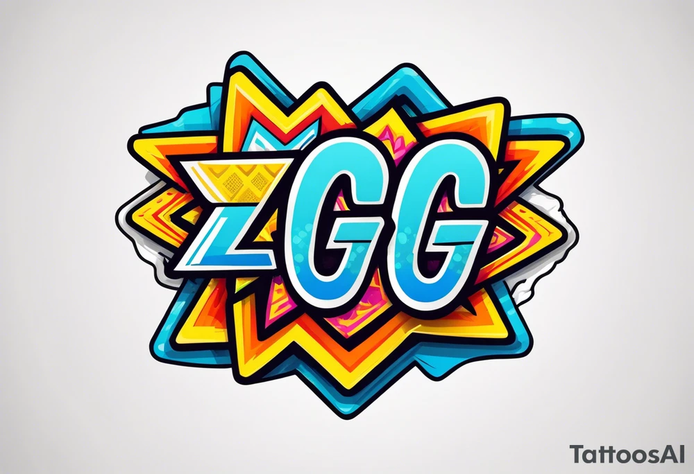 ZigZag rolling paper logo tattoo idea
