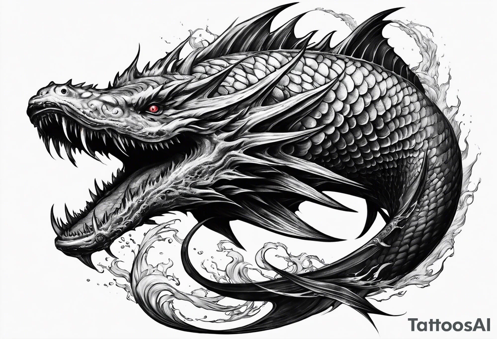 Leviathan from final fantasy tattoo idea