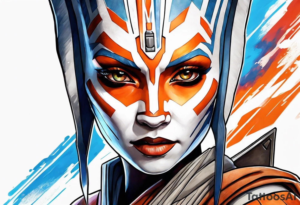 Sexy ahsoka tattoo idea