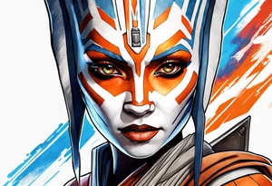 Sexy ahsoka tattoo idea