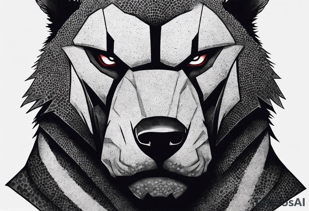 I want to change Avengers Team characters with animals. Hulk will be represented by a Badger.
Thor will be depicted as an Alpha Grey Wolf.
Captain America will be symbolized by a Bull.
Iron Man's character will be embodied by a Canary.
Black Widow's role will be portrayed by an Axolotl.
Hawkeye will be depicted as a Sudan Plated Lizard.
Nick Fury will be represented by a Cat. tattoo idea