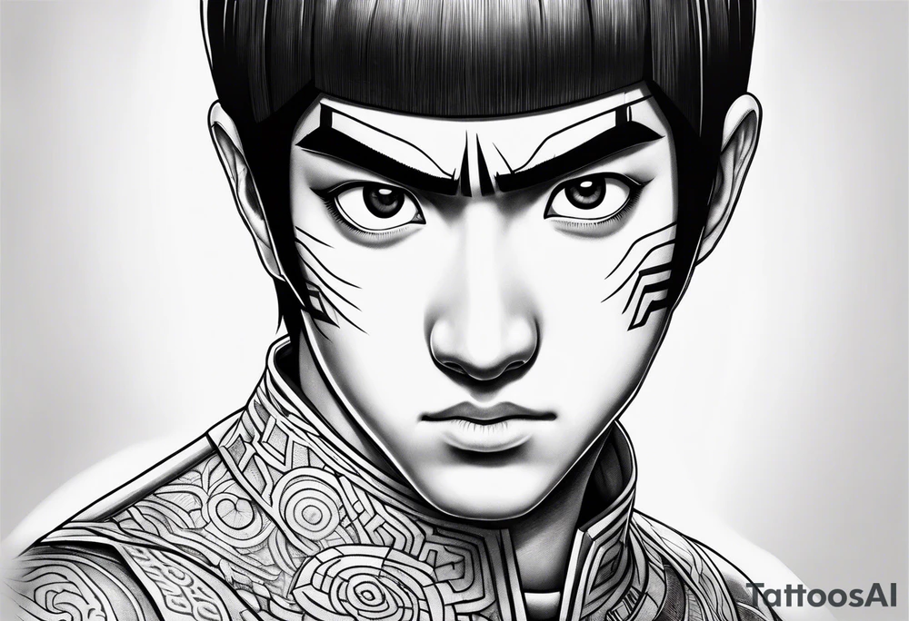 Rock Lee tattoo idea
