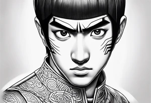 Rock Lee tattoo idea