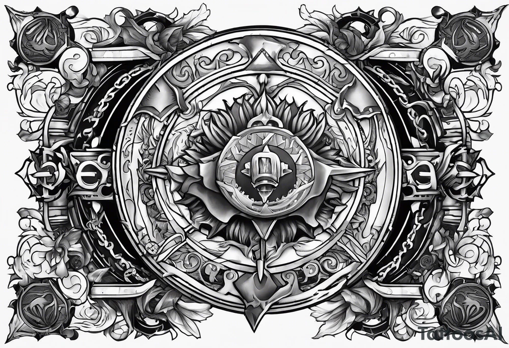 Warhammer inquisitorial seal tattoo idea