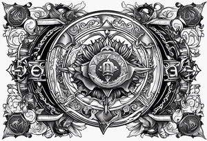 Warhammer inquisitorial seal tattoo idea