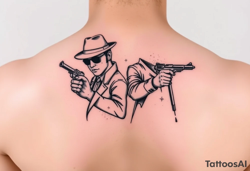 Spy vs spy tattoo idea