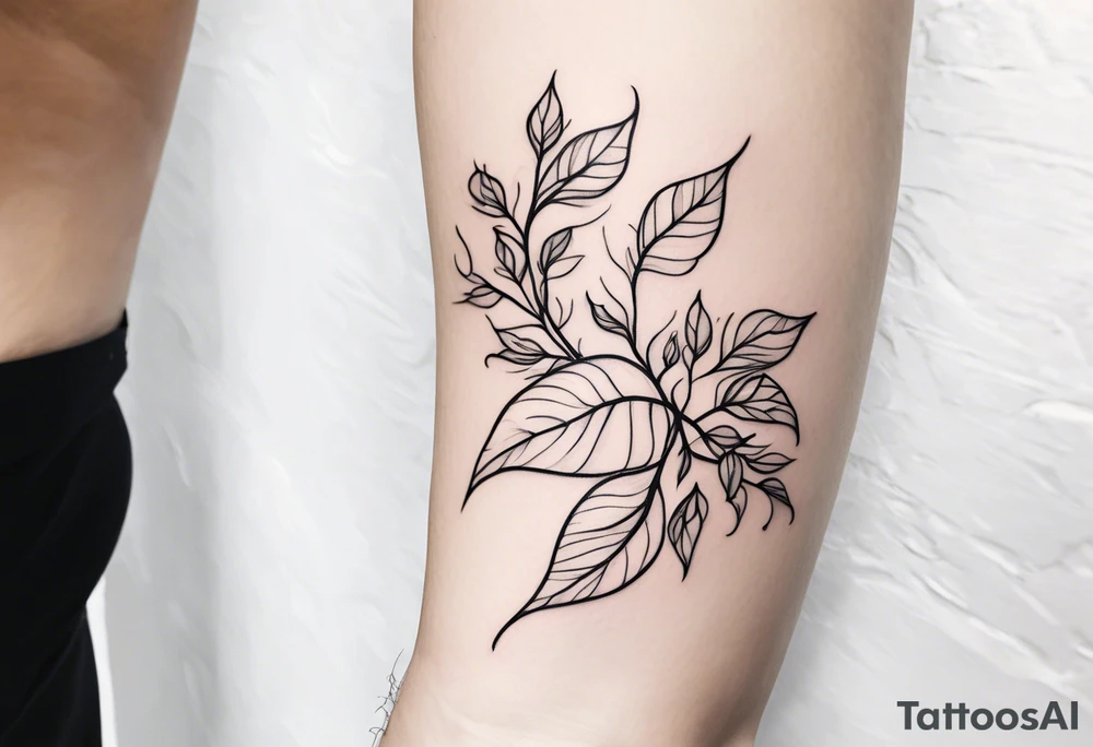 Delicate Vines crawling up the arm. tattoo idea